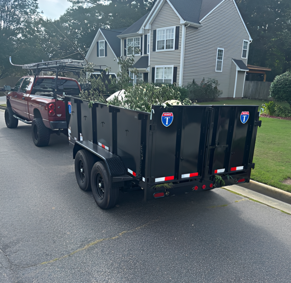 trailer loaded rear